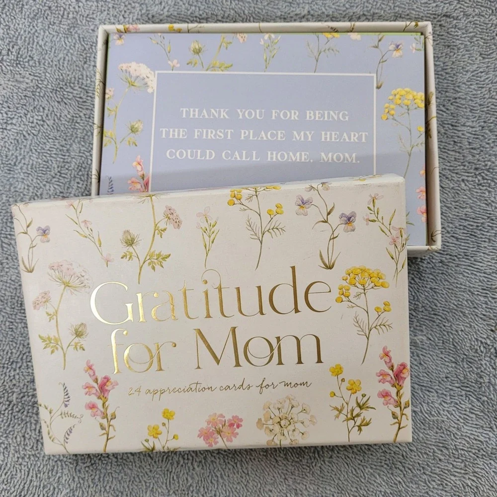 Eccolo 24 Appreciation Cards to Inspire and Uplift Mom‎ Floral Gift Set 2022